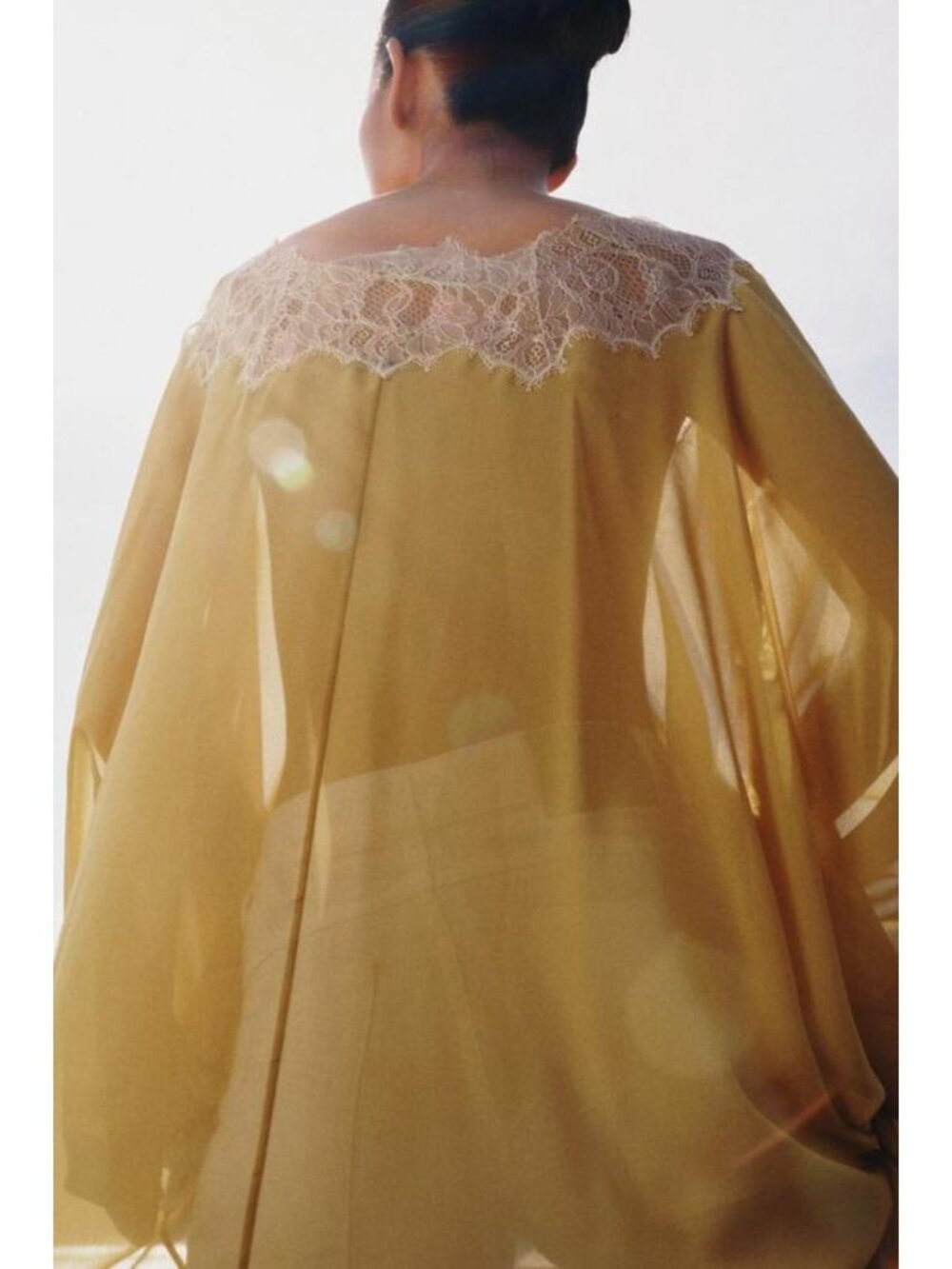 ZARA ZW COLLECTION COMBINATION LACE BLOUSE - Picture 4 of 6